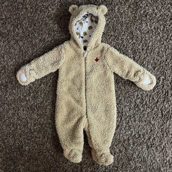 Canadiana Sherpa Baby Bunting - Picture 1 of 3